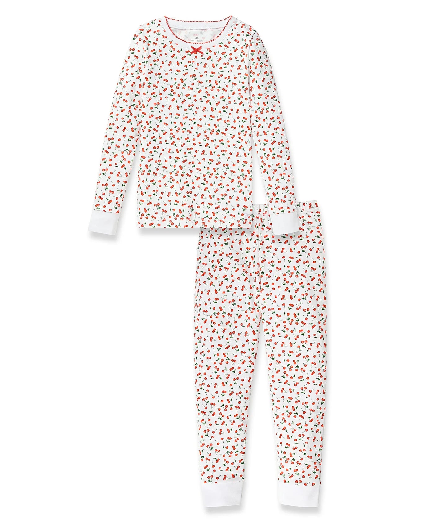 Petite Plume Cherry Orchard Snug Fit Pajamas