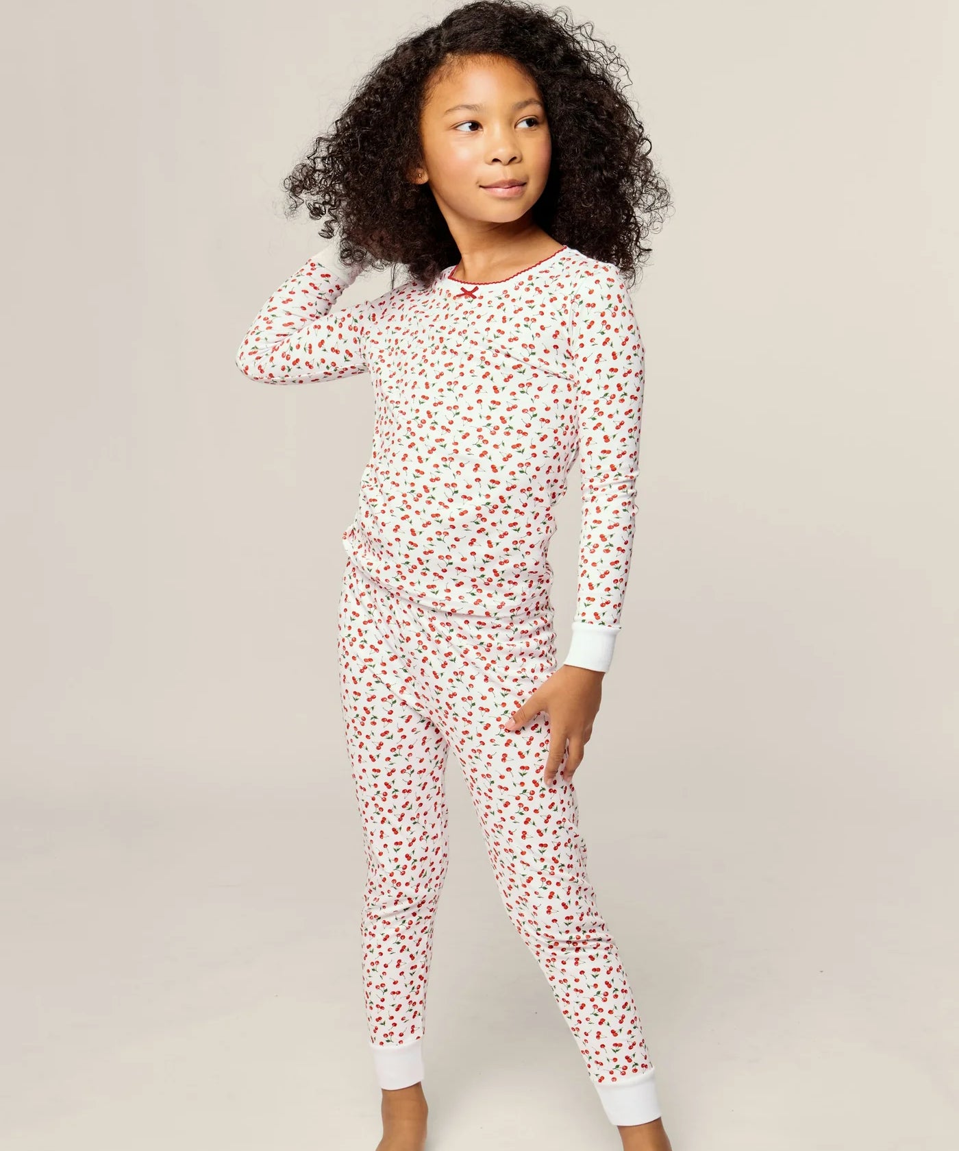 Petite Plume Cherry Orchard Snug Fit Pajamas