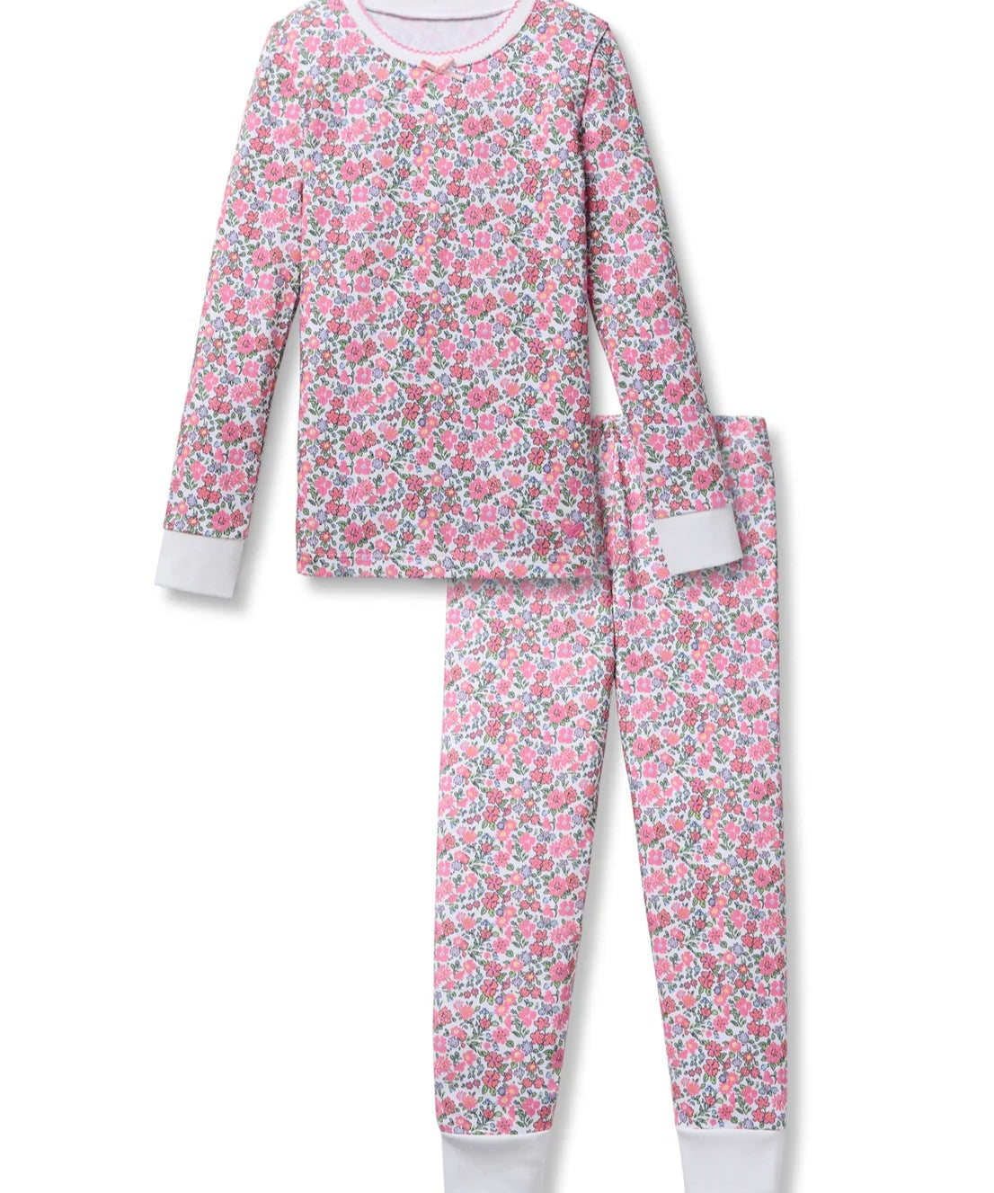 Petite Plume Fleurs de Rose Snug Fit Pajamas