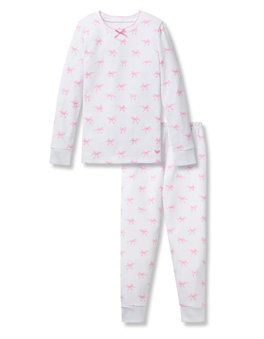 Petite Plume Blushing Bows Snug Fit Pajamas