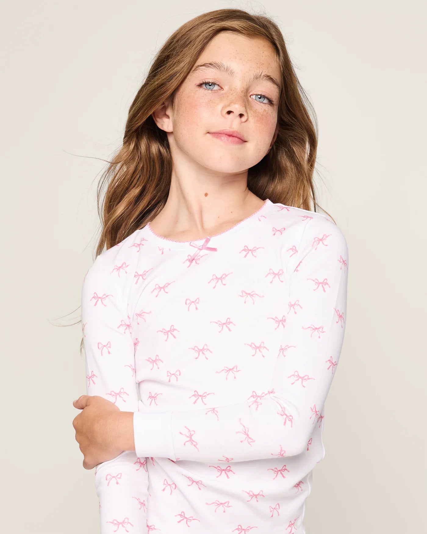 Petite Plume Blushing Bows Snug Fit Pajamas