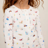 Summer Nostalgia Snug Fit Pajamas