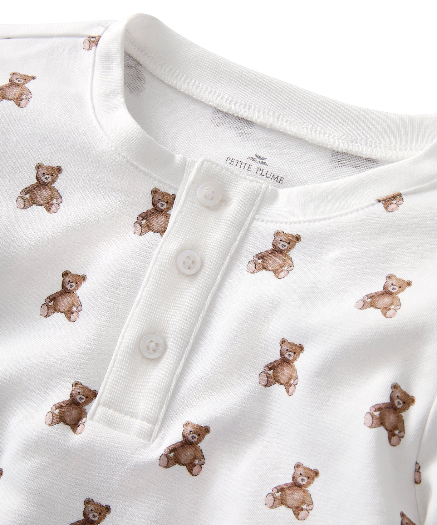 Petite Plume Teddy Tales Snug Fit Pajamas