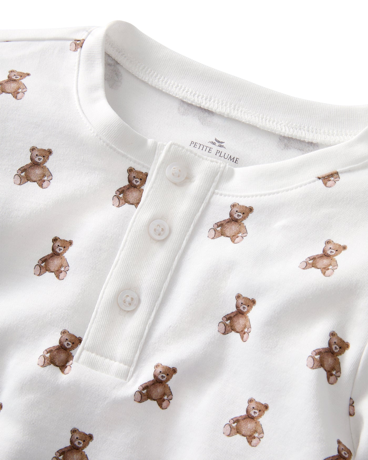 Petite Plume Teddy Tales Snug Fit Pajamas