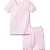 Petite Plume Pink Stripes Snug Fit Short Set