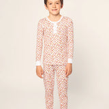 Petite Plume Pumpkin Patch Snug Fit Pajama Set