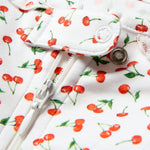 Petite Plume Cherry Orchard Pima Romper