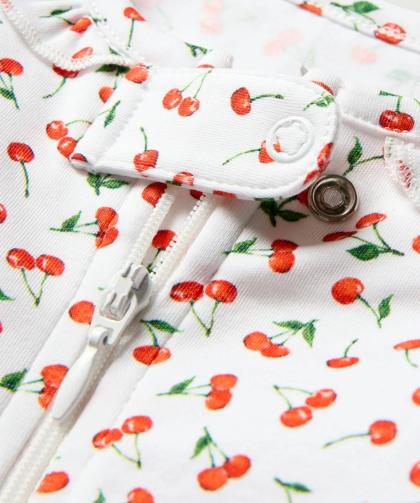 Petite Plume Cherry Orchard Pima Romper