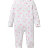 Petite Plume Blushing Bows Pima Romper