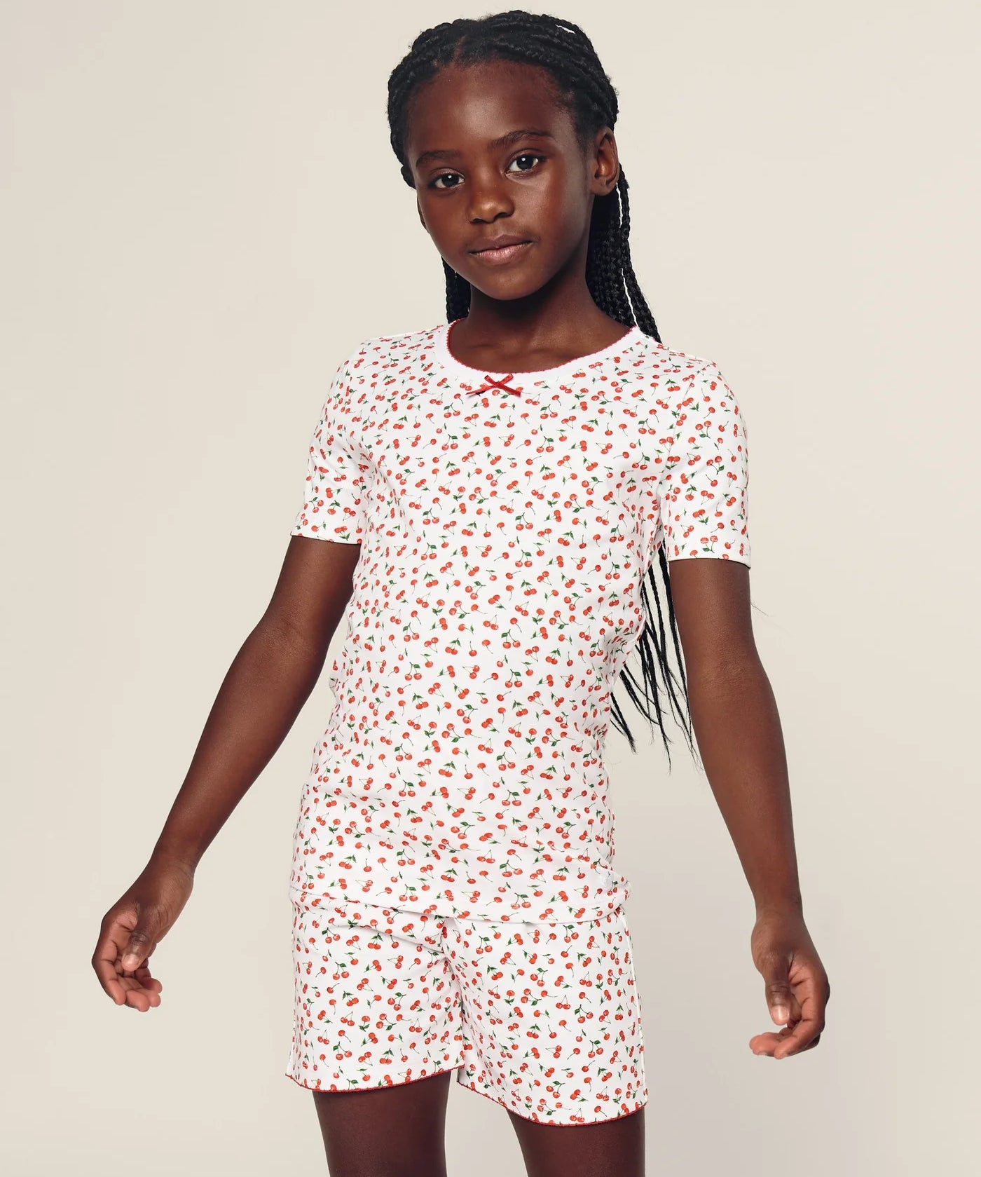 Cherry Orchard Snug Fit Short Set
