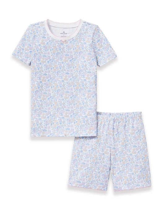 Petite Plume Fleur Blanche Snug Fit Short Set Pajamas