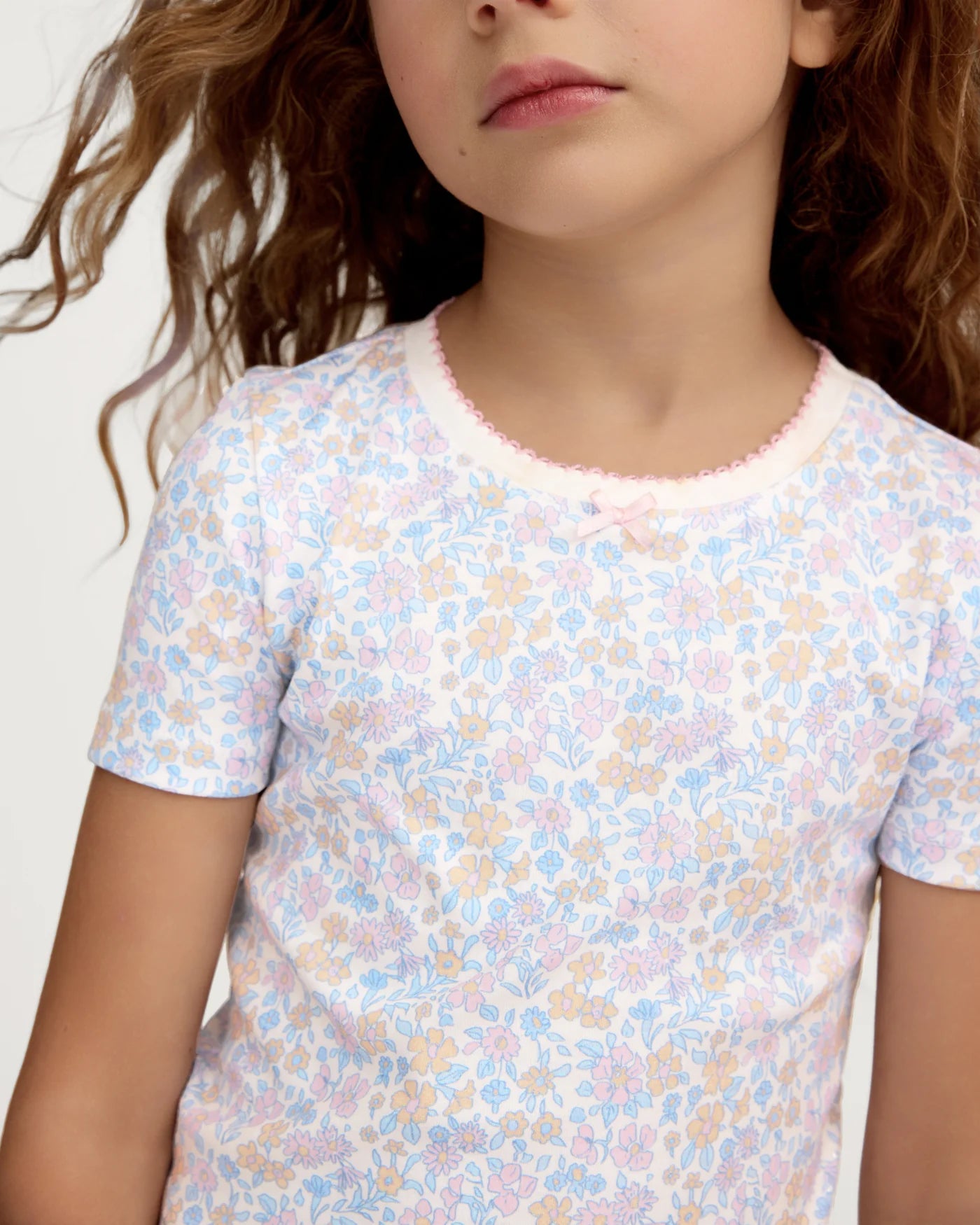 Fleur Blanche Snug Fit Short Set Pajamas
