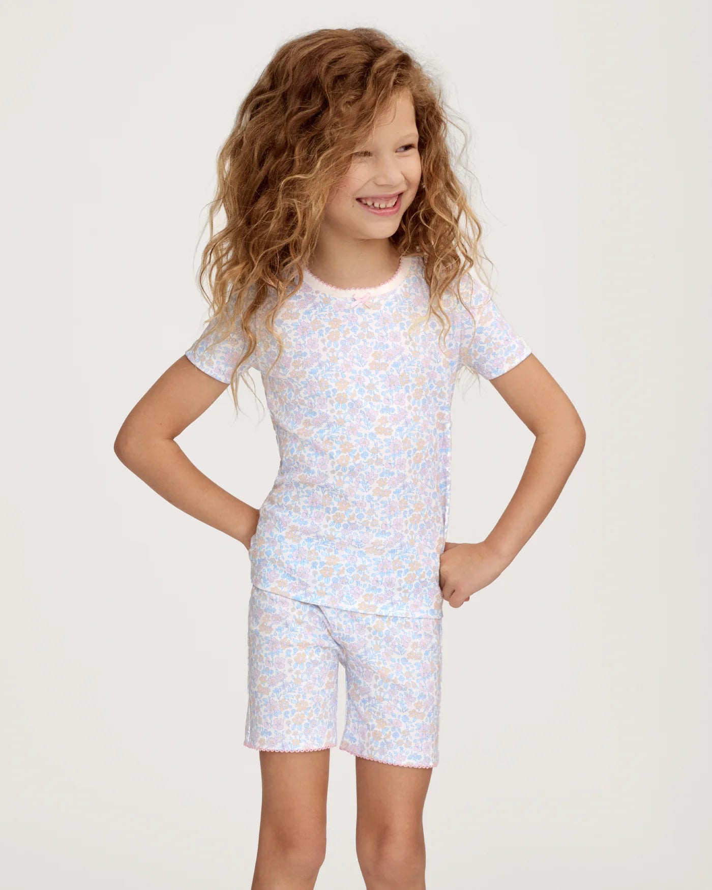 Fleur Blanche Snug Fit Short Set Pajamas