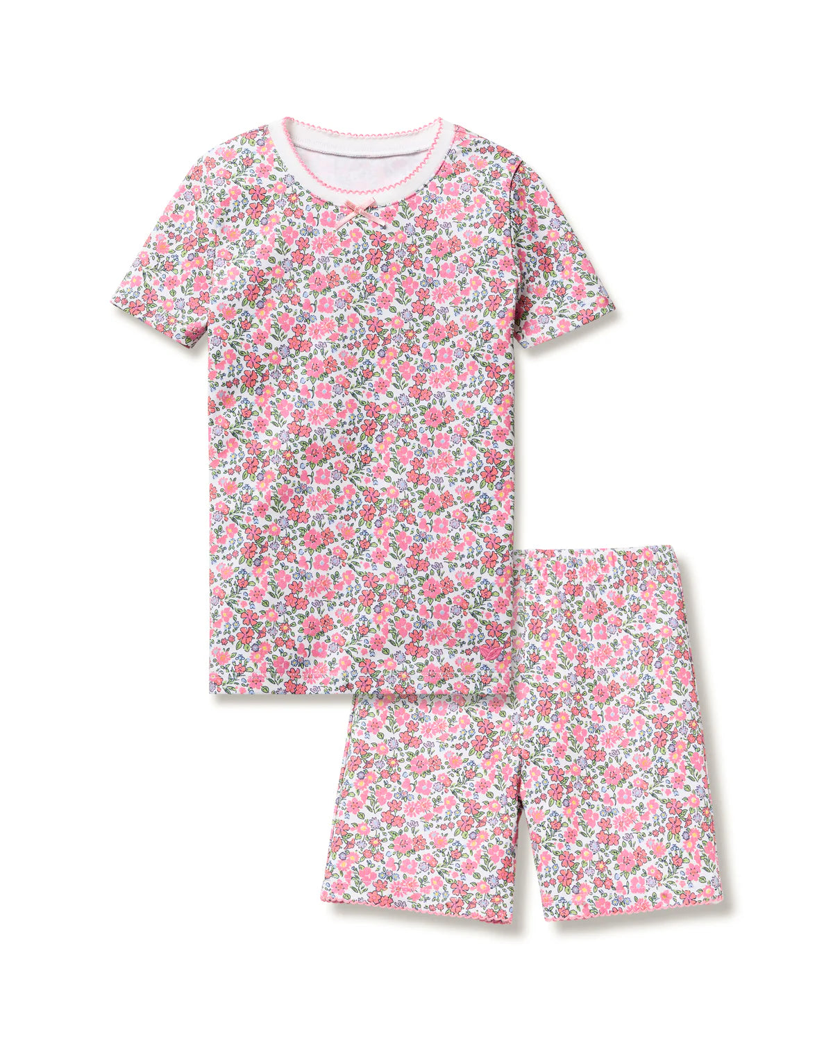 Petite Plume Fleurs de Rose Snug Fit Short Set