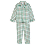 Little English Classic Pajama Set- Mistletoe Tartan
