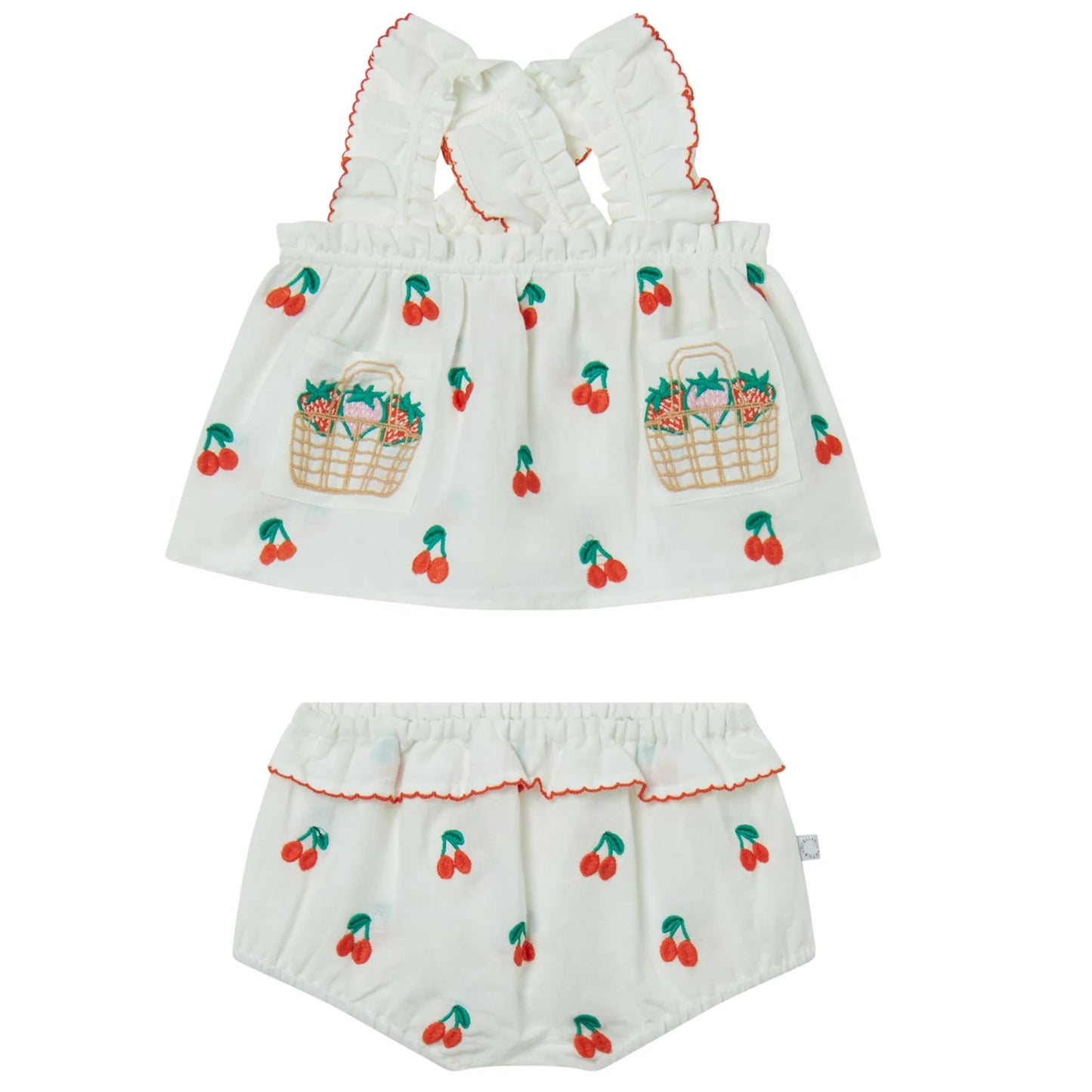 Stella McCartney Kids Cherries Bloomer Set