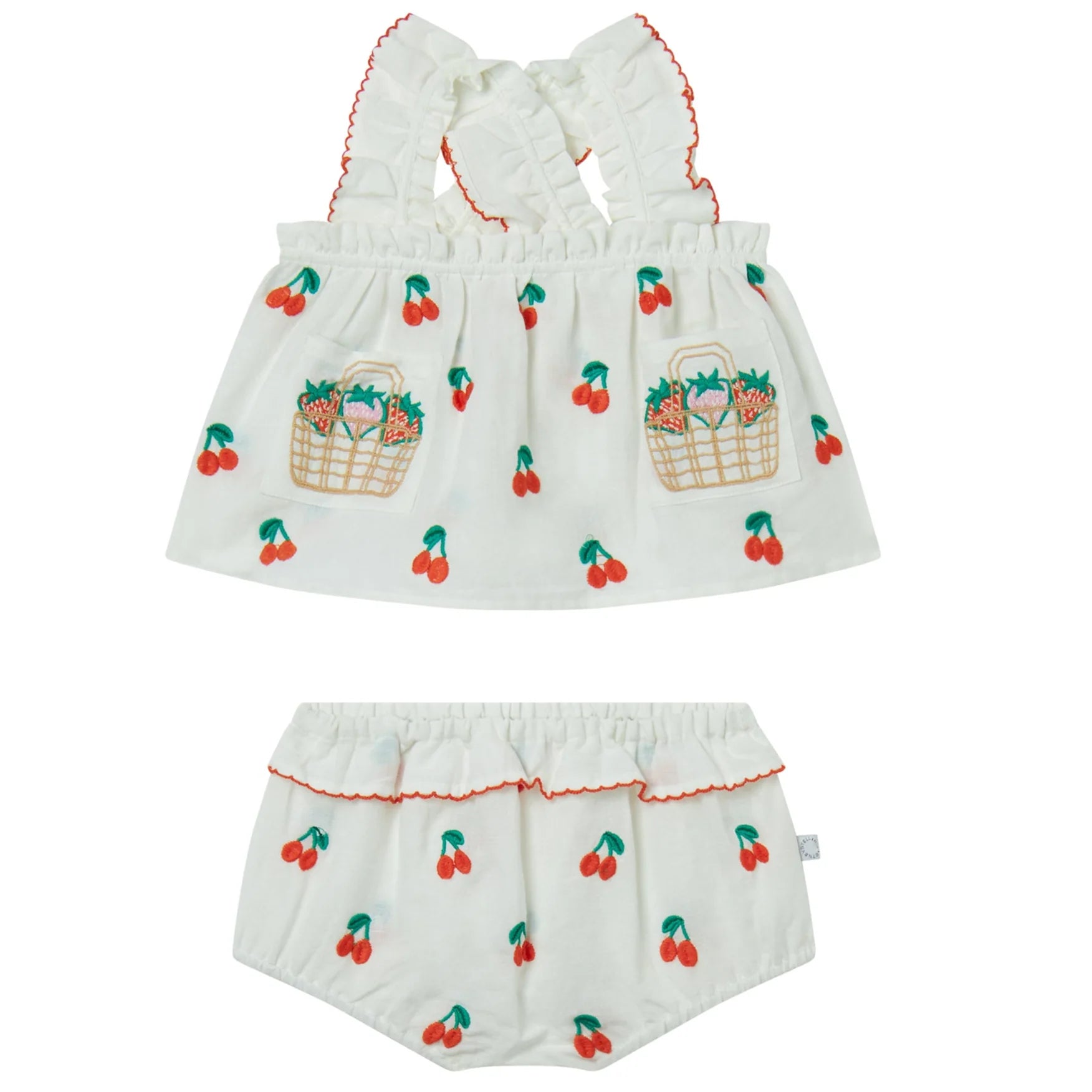 Stella McCartney Kids Cherries Bloomer Set