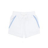Minnow White French Terry Shorts