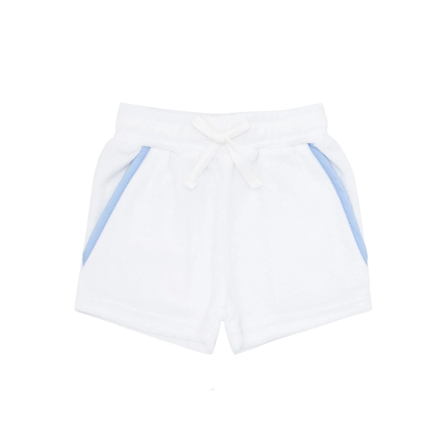 Minnow White French Terry Shorts