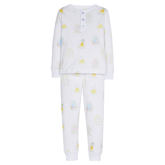 Little English Printed Jammies - Easter Eggs