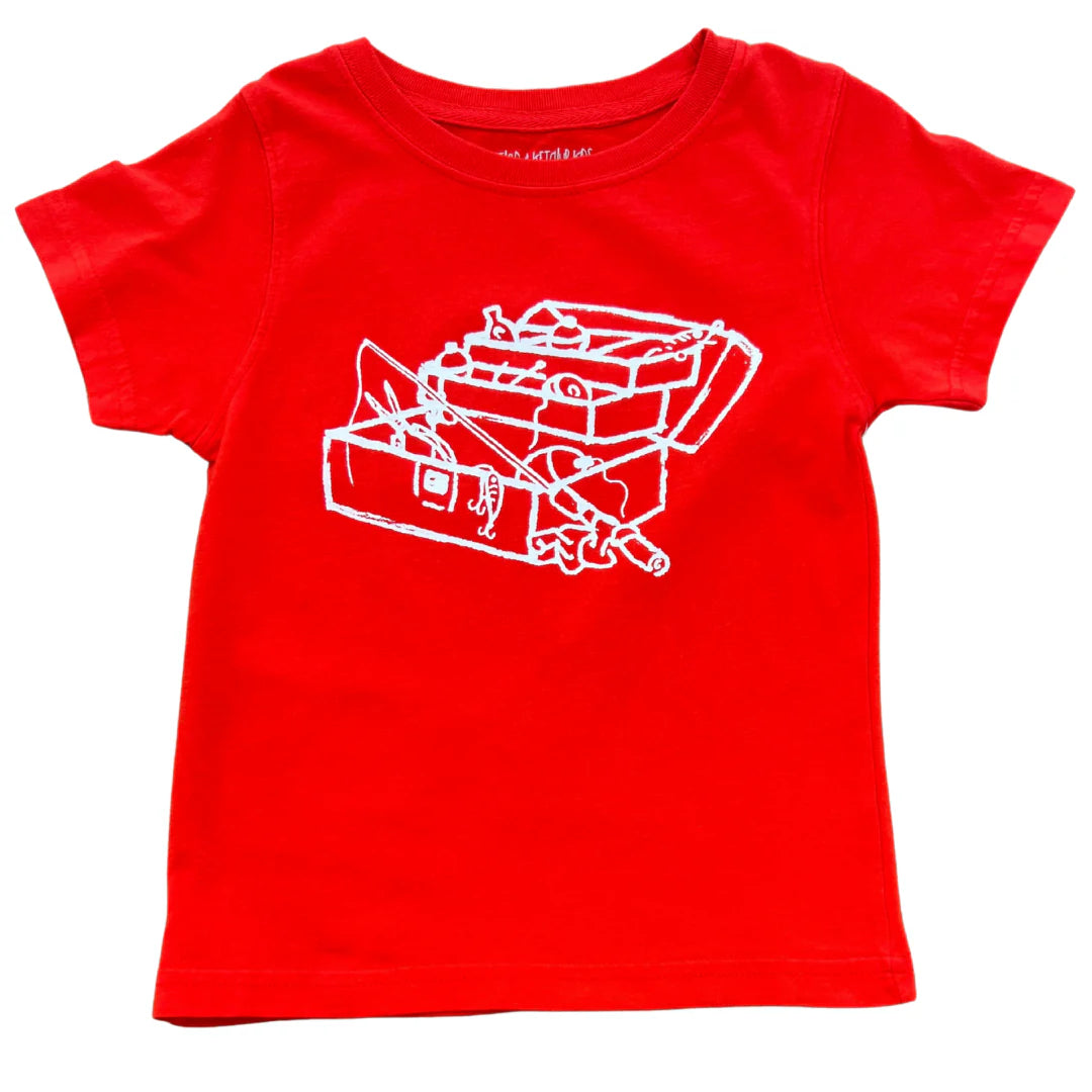 Mustard & Ketchup Red Tackle Box T-Shirt