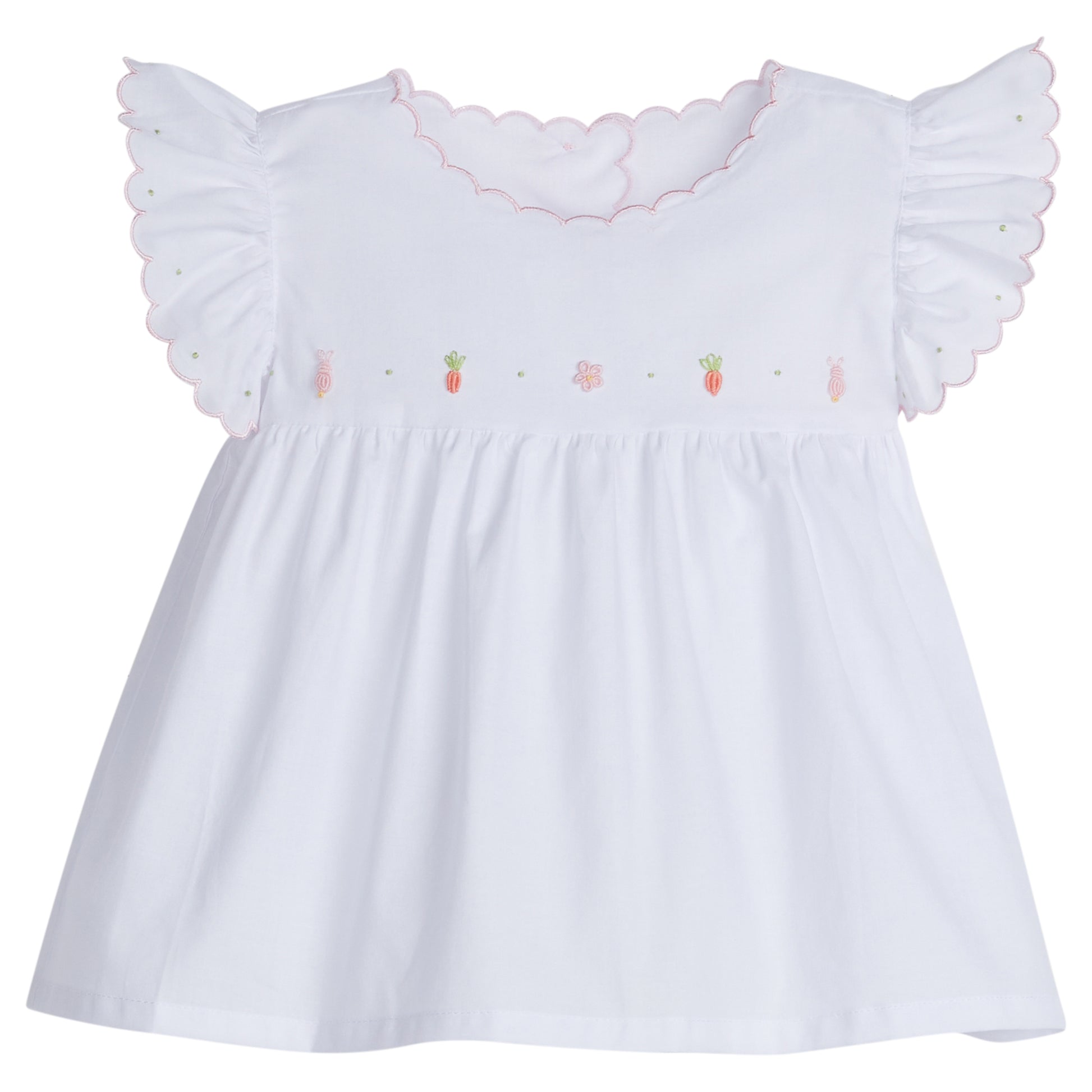 Little English Tea Blouse - Pink Bunny