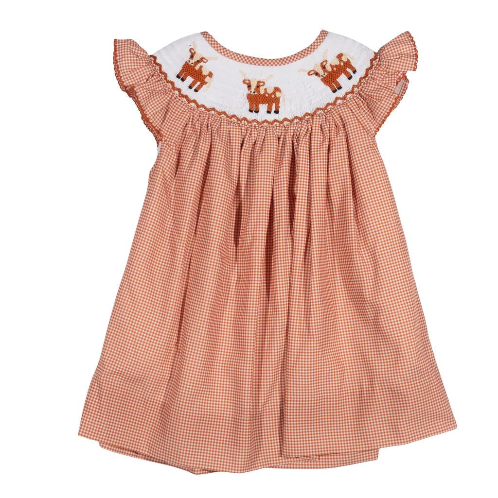 Teeta Smocked Longhorn Kate Dress