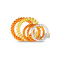 TELETIES No Rip Hair Ties - Candy Corn