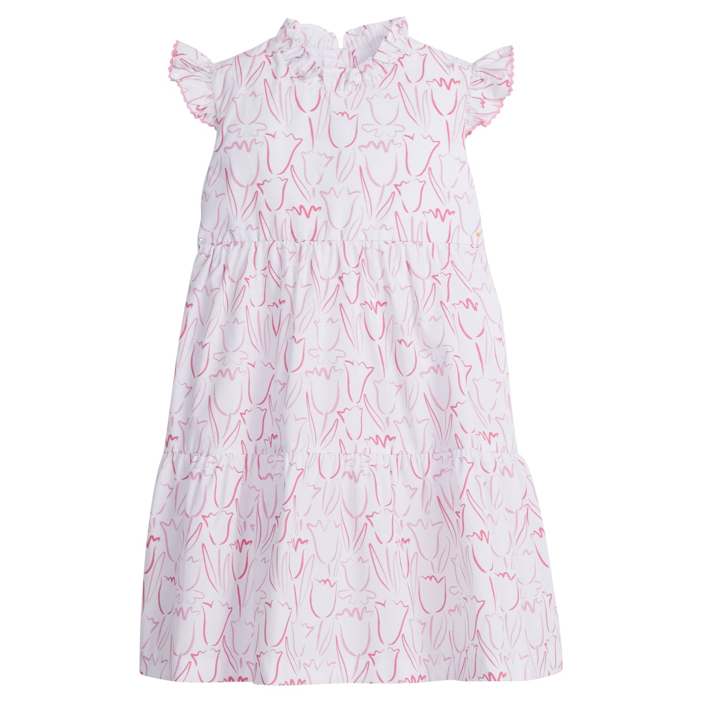 Little English Tiered Charleston Dress - Albany Floral