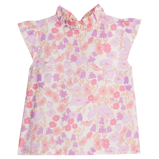 Tinsley Top- Lisle Lavender Floral