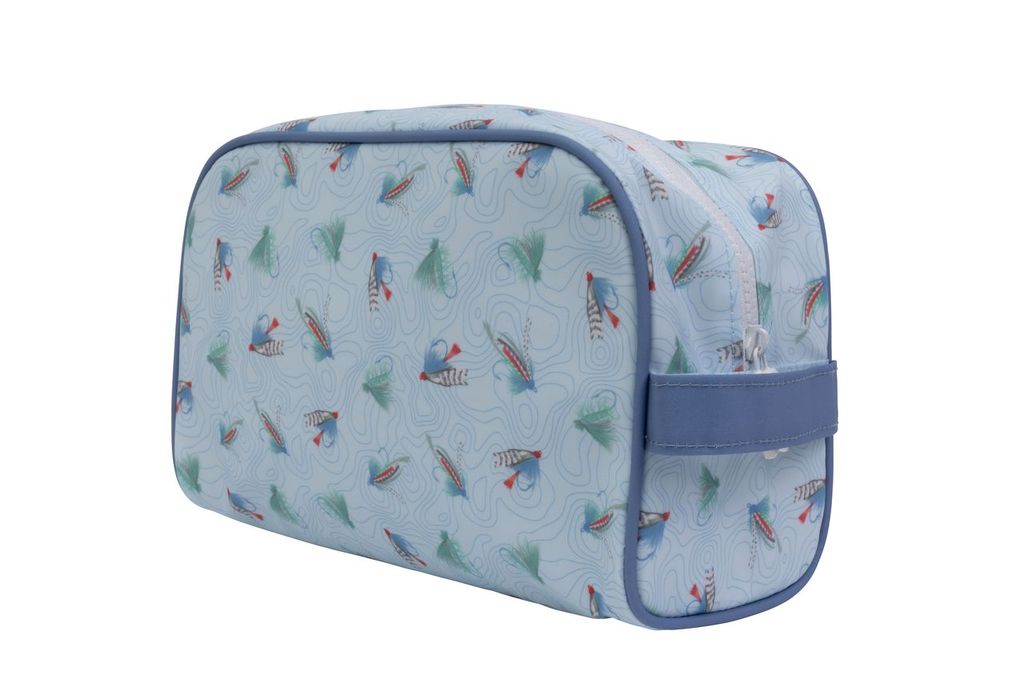 Apple Of My Isla Flies Dopp Kit