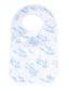 Nellapima Blue Teddy Bear Toile Feeding Bib