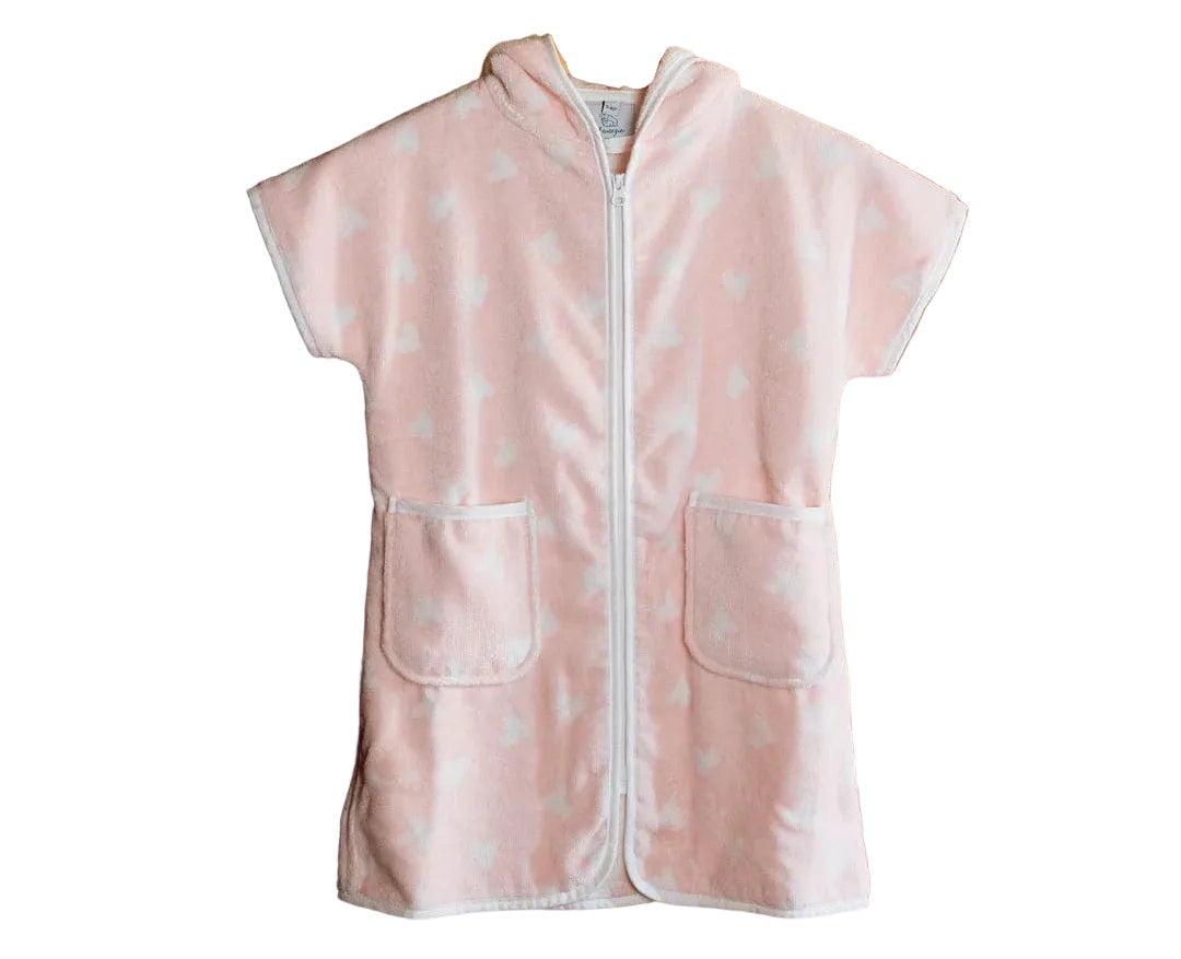 Weezie Cover Up- Pink Hearts