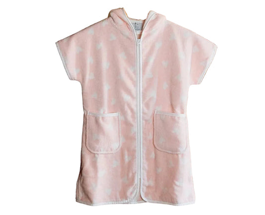 Weezie Cover Up- Pink Hearts