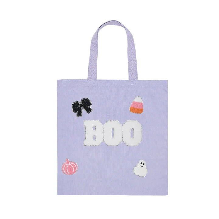 Sweet Wink Boo Trick or Treat Patch Halloween Tote