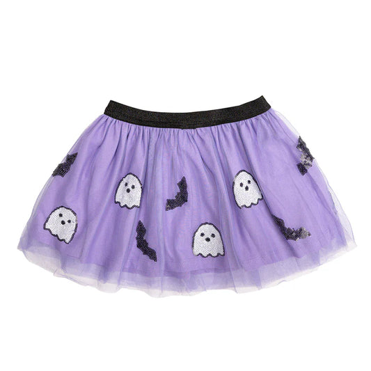 Sweet Wink Ghost and Bat Sequin Halloween Tutu