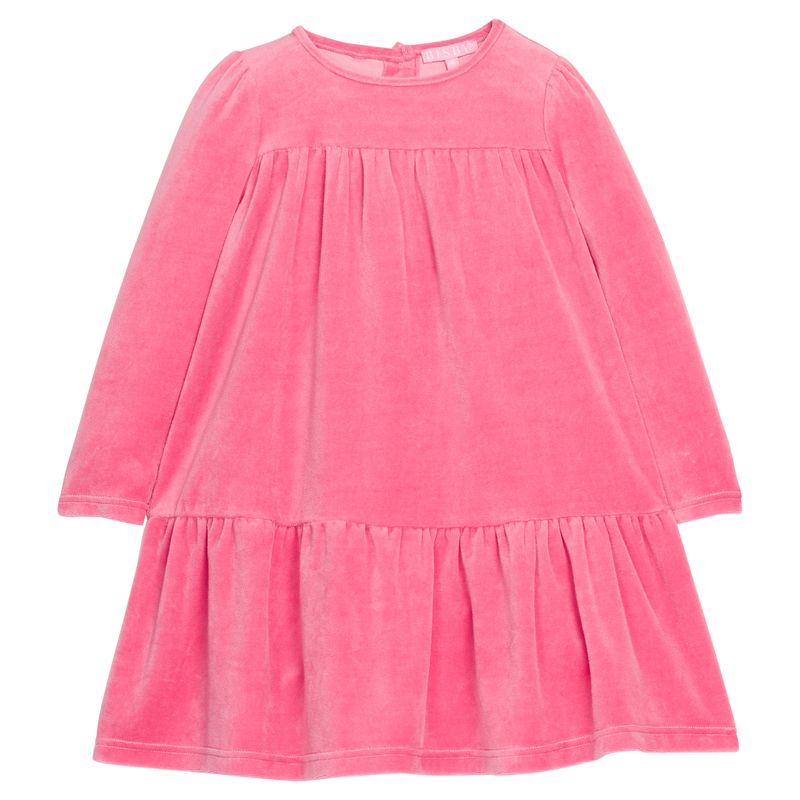 BISBY Lisle Dress- Tulip Velour