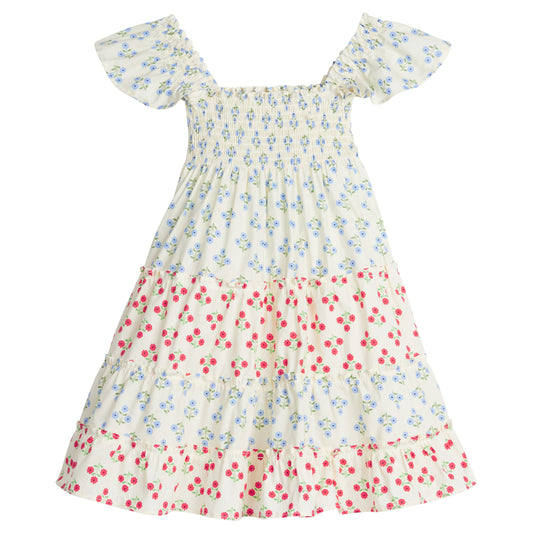 BISBY Twirl Dress- Multi Marigold