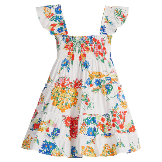 BISBY Twirl Dress- Vintage Floral