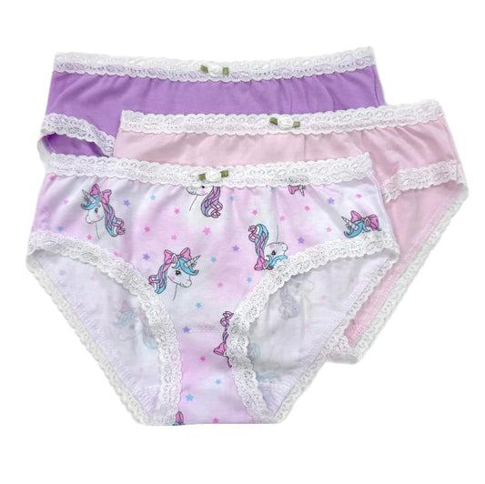 Coquette Unicorn 3 Panty Pack