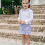 Iris Garden Collar Shirt