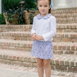 Iris Garden Collar Shirt