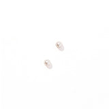 Screwback Stud Earrings - Payton Pearl White 3mm