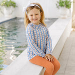 Lila and Hayes Lulu Girls' Legging Set - Harvest Ribbon Floral