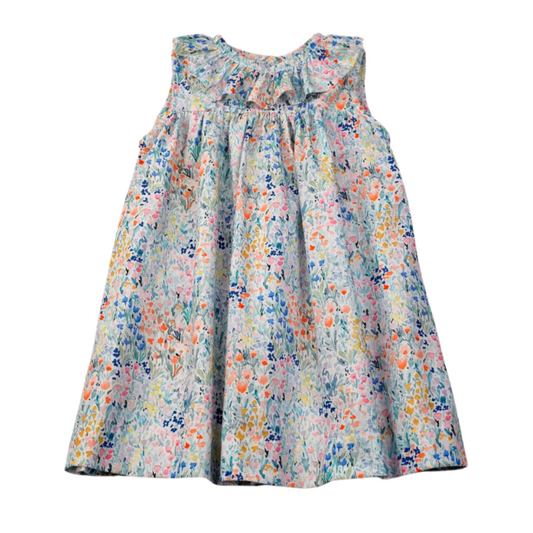 SALE Minden Girls' Pima Cotton Legging Set - Pastel Blooms – Lila