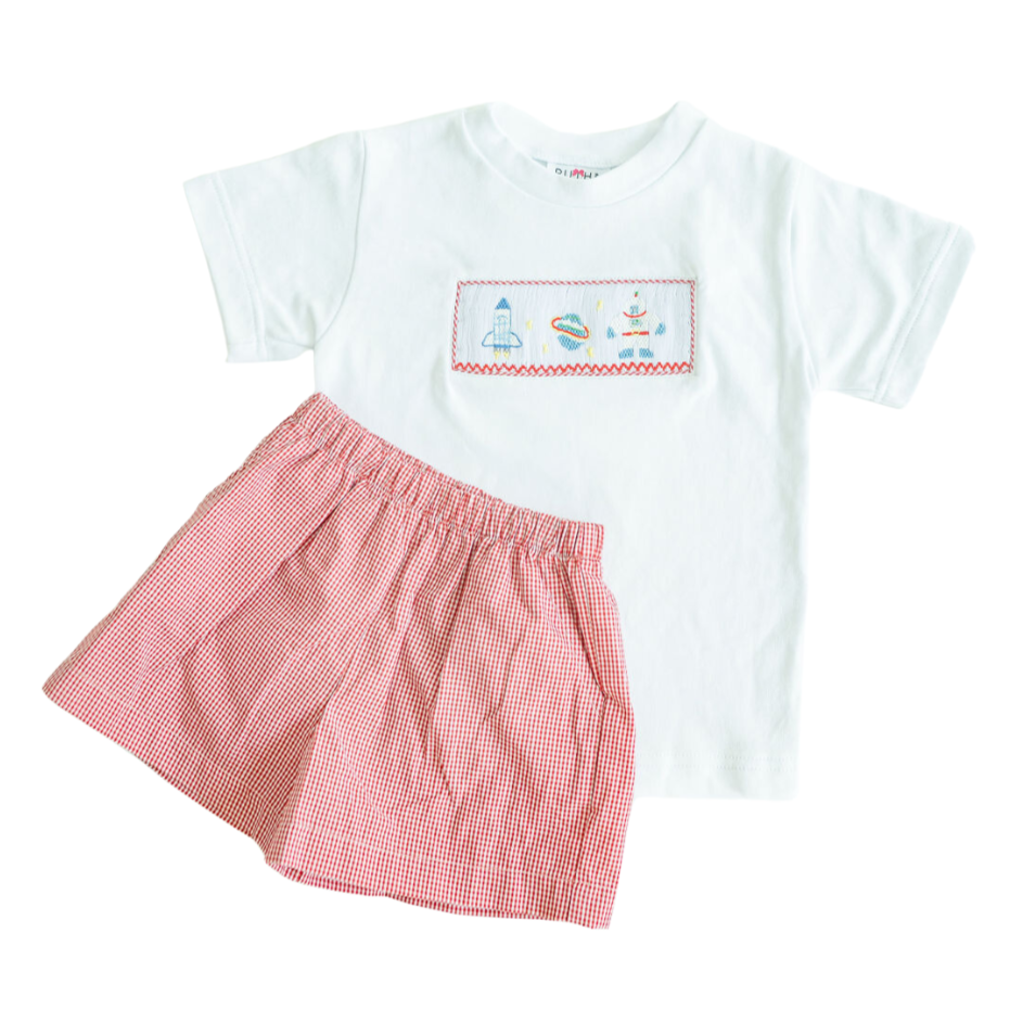 Ruth and Ralph Astronaut Beau Short Set