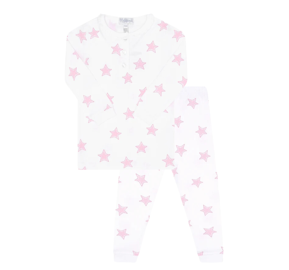 Nellapima Pink Stars Print Pajama
