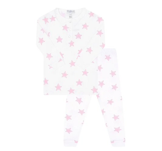 Nellapima Pink Stars Print Pajama