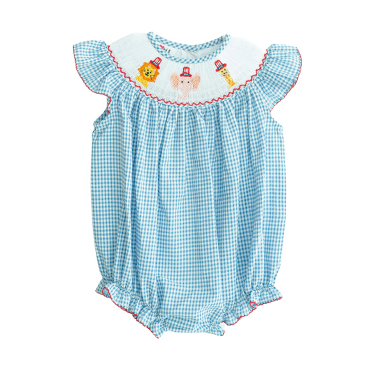 Ruth and Ralph Uncle Sam Smocked Birdie Bubble