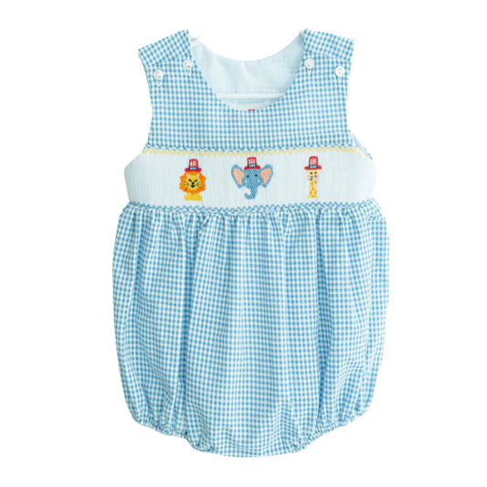 Ruth and Ralph Uncle Sam Smocked Elliot Bubble